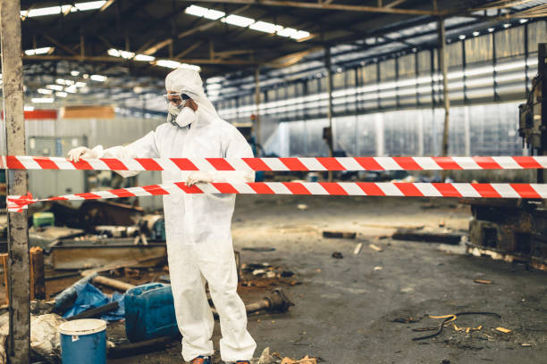Professional Biohazard technician working in Glen Arm, MD